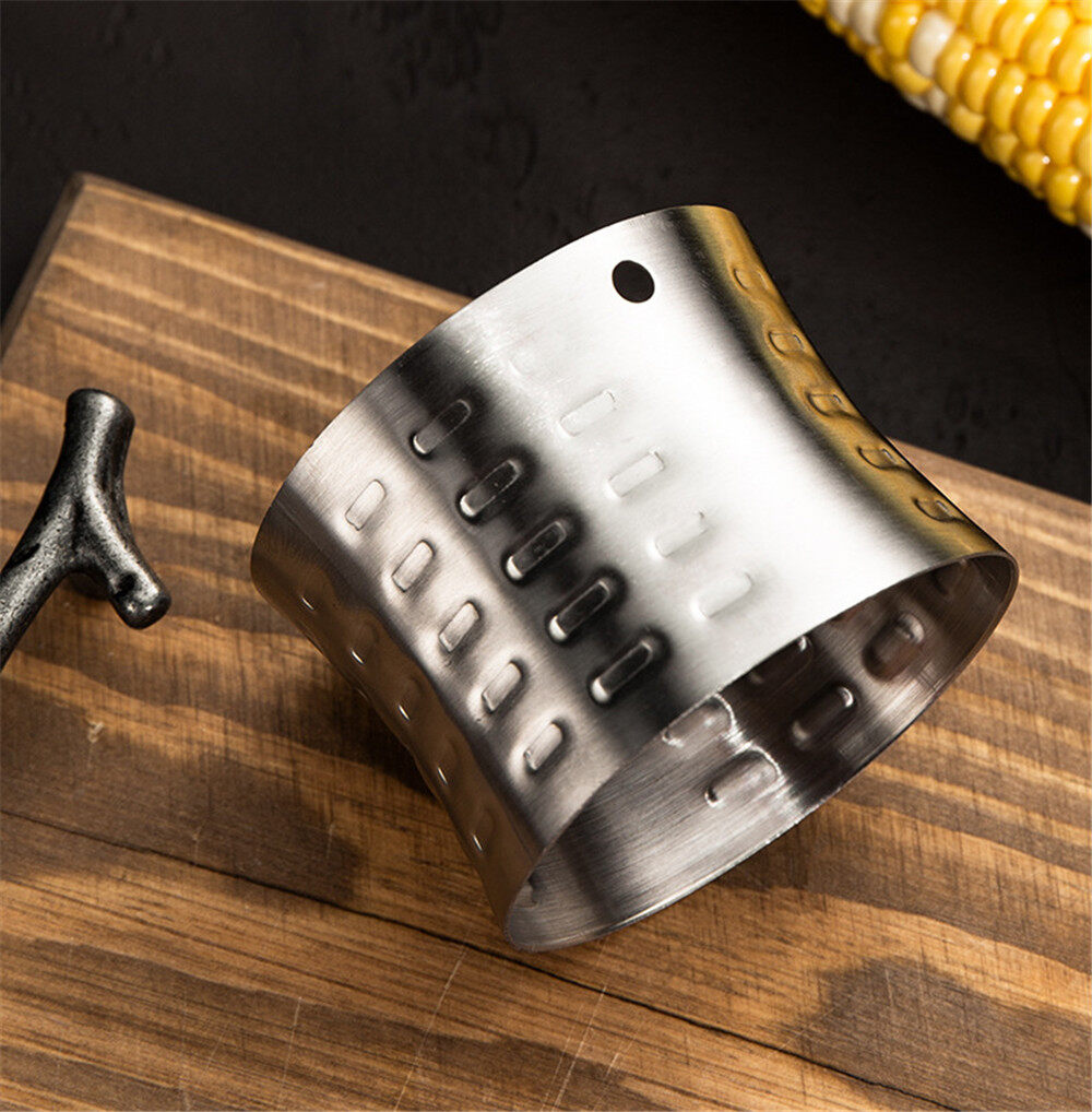 【TaroBall】Stainless Dụng Cụ Tách Tách Ngô Bằng Thép Dụng Cụ Tách Gọt Vỏ Thủ Công Phụ Kiện Nhà Bếp
