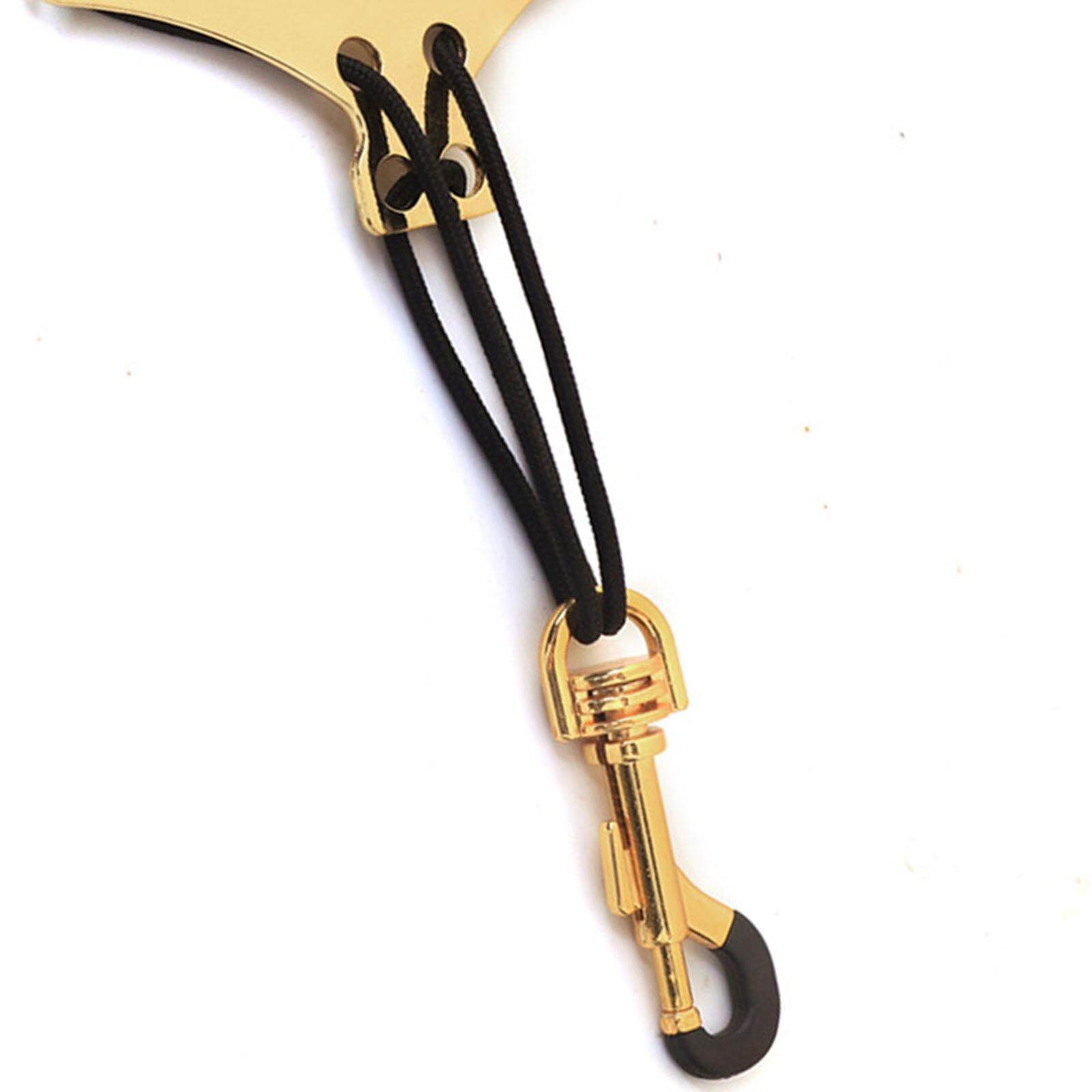 Baoblaze PU Leather Saxophone Shoulder Strap Adjustable for Alto / Tenor / Baritone Saxophone