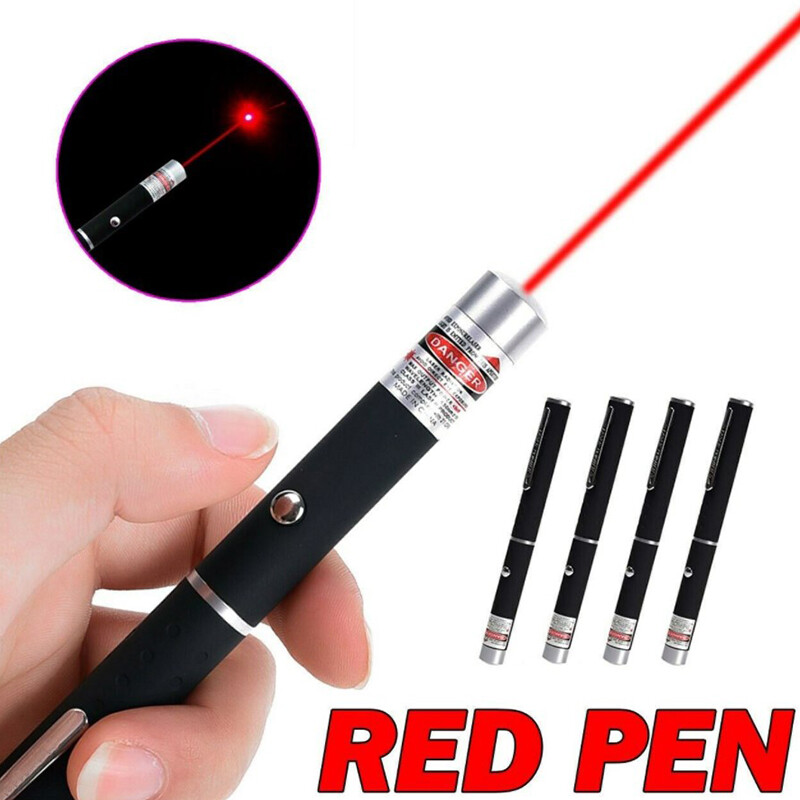 Gangke 5MW High-Powered Red Laser Pointer Pen Lazer 532nm Visible Beam Light New