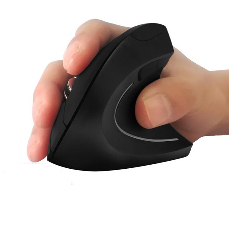 Wireless Mouse PC&Game Ergonomic Design Vertical 1600DPI Optical—Battery version