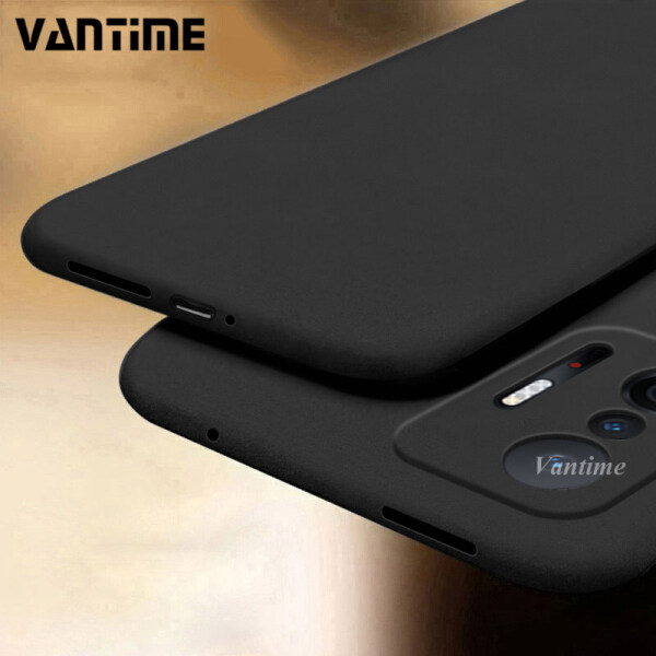 Vantime for Xiaomi 11T Pro / 11T Case Soft Sandstone Siêu mỏng Chống mồ hôi, chống trơn trượt Lưng điện thoại