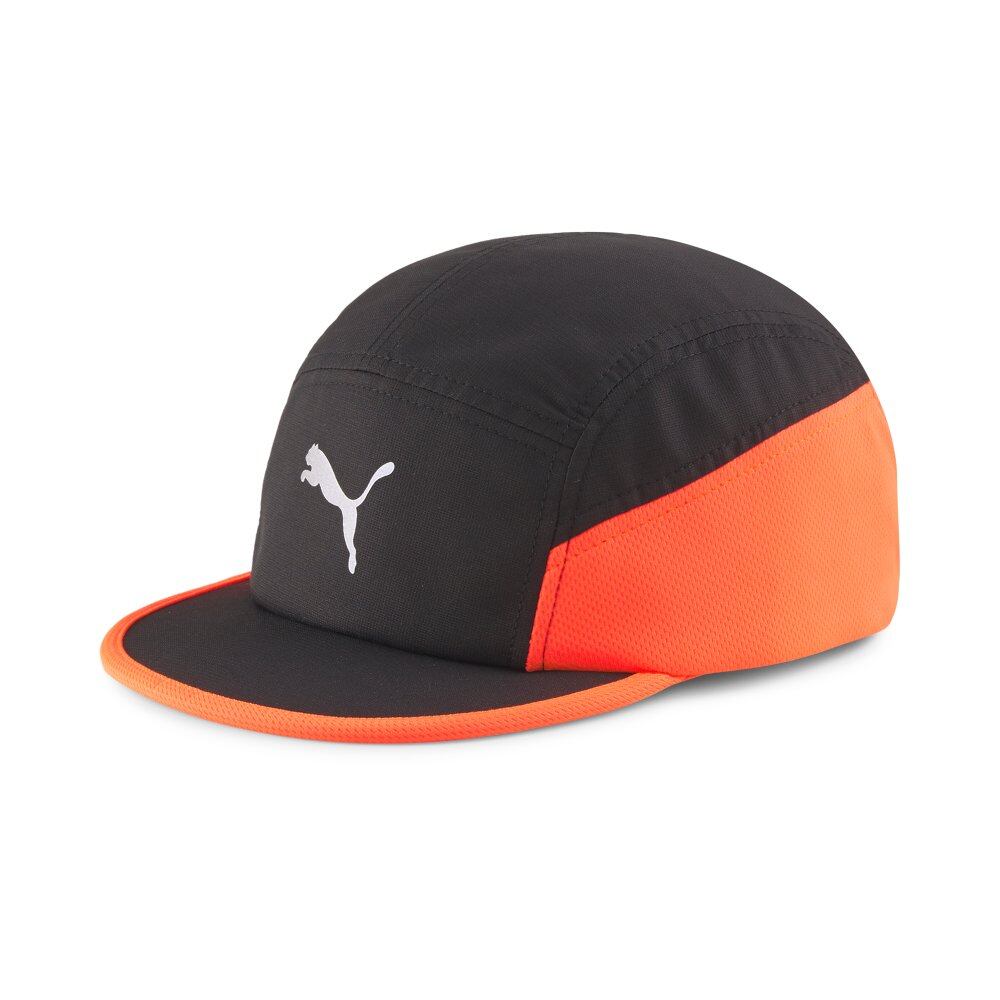 Running Short FB Cap Puma Black-Lava Black Unisex Caps Lazada