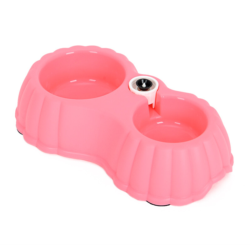 X Huayuan Bát Thức Ăn Cho Chó Bát Cho Chó Mèo Thức Ăn Đôi Bát Bichon Teddy Bồn Nước Chó Tấm Nước Uống Tự Động Bát Cho Mèo Bát Đựng Cơm