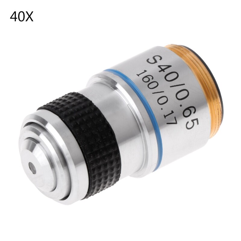 4X10X40X 100X Thấu Kính Tiêu Sắc Cho Kính Hiển Vi Sinh Học 185
