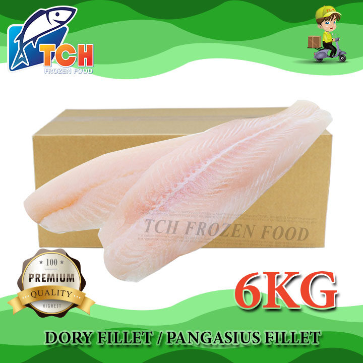 DORY FILLET 6KG, ISI DORY, TCH FROZEN FOOD, FRESH FROZEN SEAFOOD