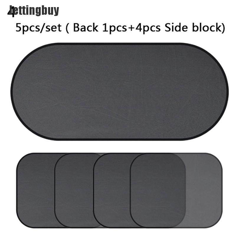 Jettingbuy Car Window Sun Shades Cover Anti-UV Mesh Shade Curtain Protector