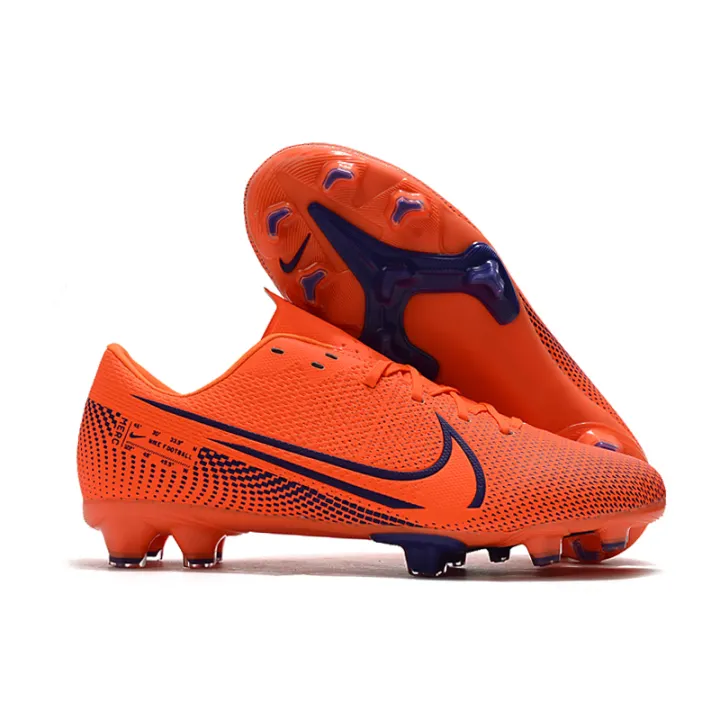 orange youth football cleats
