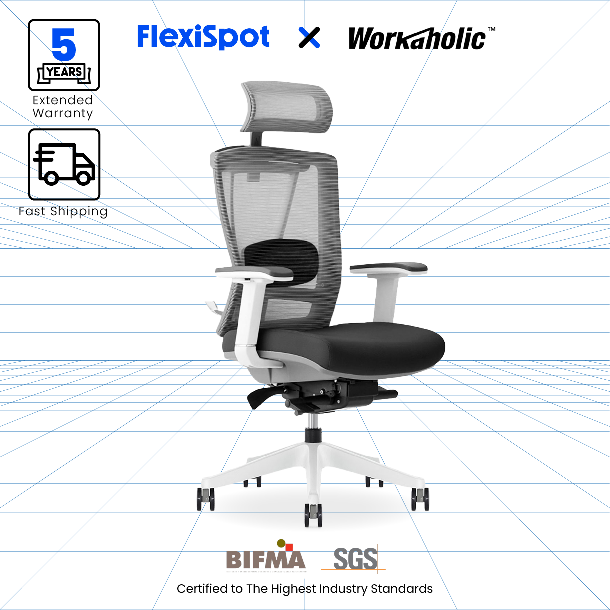 ErgoChair Pro Malaysia Ergonomic Office Chair Years Warranty