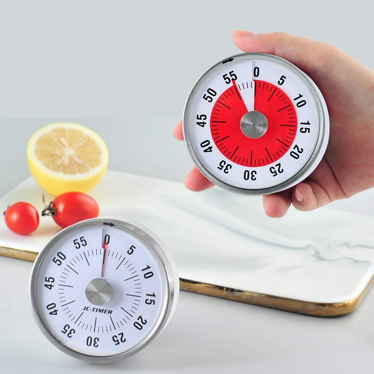 Đồng Hồ Bấm Giờ Trực Quan 60 Phút, Đồng Hồ Đếm Ngược Cơ Học Đồng Hồ Bấm Giờ Nhà Bếp, Đồng Hồ Dạy Học Trong Lớp Để Giảng Dạy, Họp Mặt, Nấu Ăn, Làm Việc