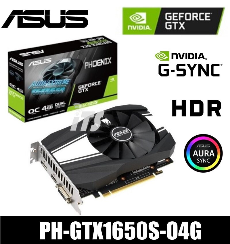 ASUS PH Geforce GTX1650 SUPER OC Edition 4GB GDDR6 Graphics Card