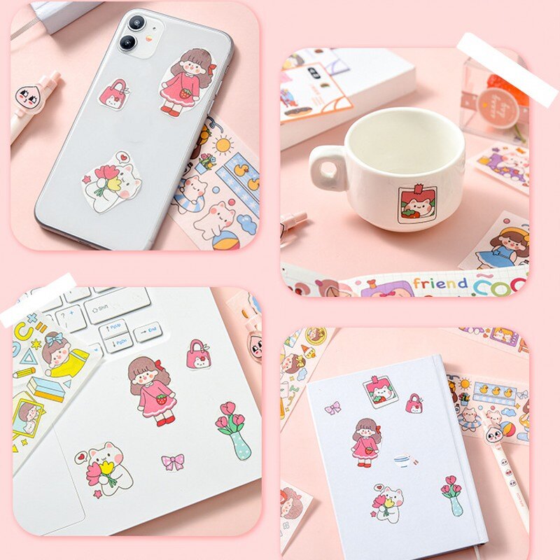 Cute Cartoon hand account sticker