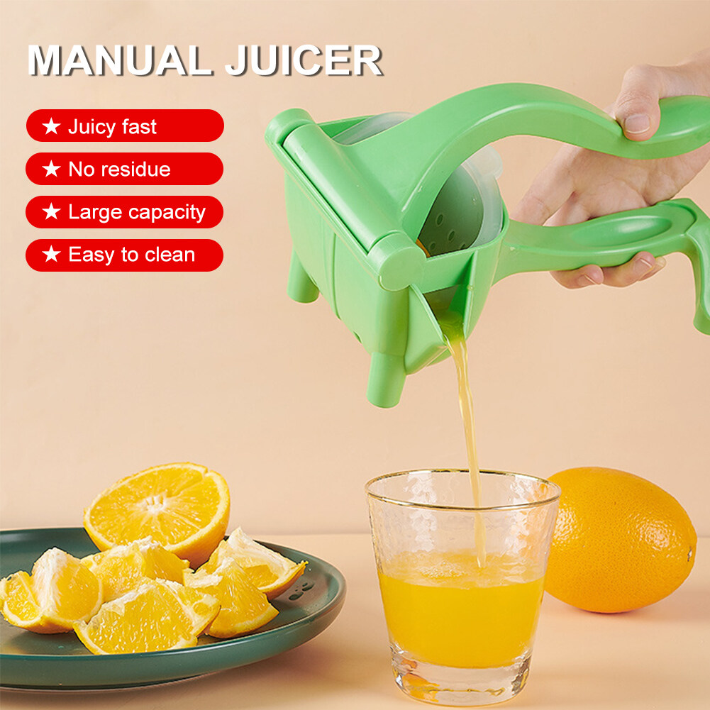 [ready]Multifunctional Manual Juicer Handheld Plastic Fruit Squeezer