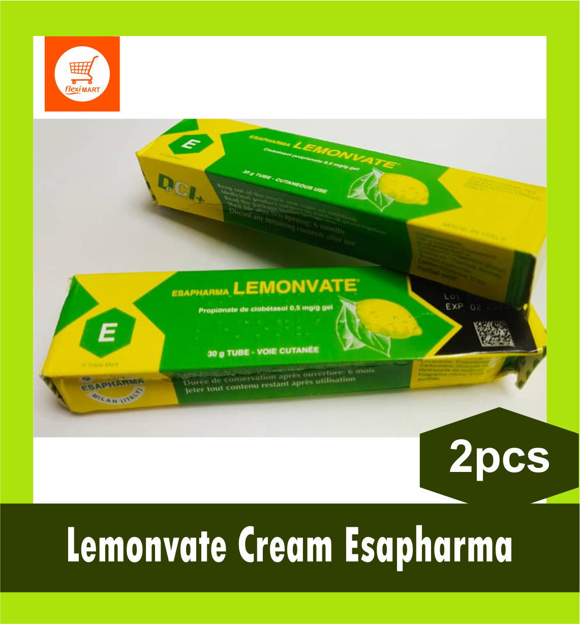 Lemonvate Cream Esapharma 30g Original MADE IN ITALY 💯 Authentic