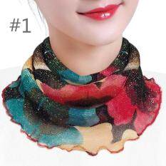 Khăn Quàng Cổ Lụa Nhỏ Mùa Xuân Và Mùa Hè Của Bib Girl Che Đầu, Cổ Và Mùa Đông Ấm Áp Và Chống Nắng