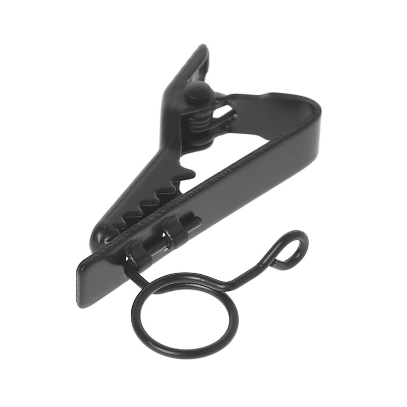 Ring-type Lapel Lavalier Microphone Tie Clip 6mm 8.5mm Microphone lacement for lavalier Wireless Microphone
