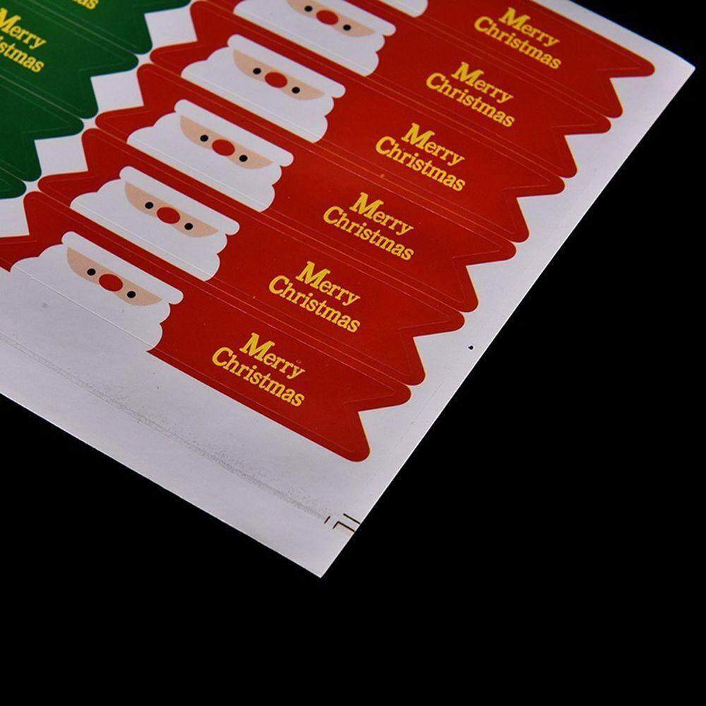 Paper Sticker Christmas Seal Tags 120 Pcs//set Party Baking Packaging Labels