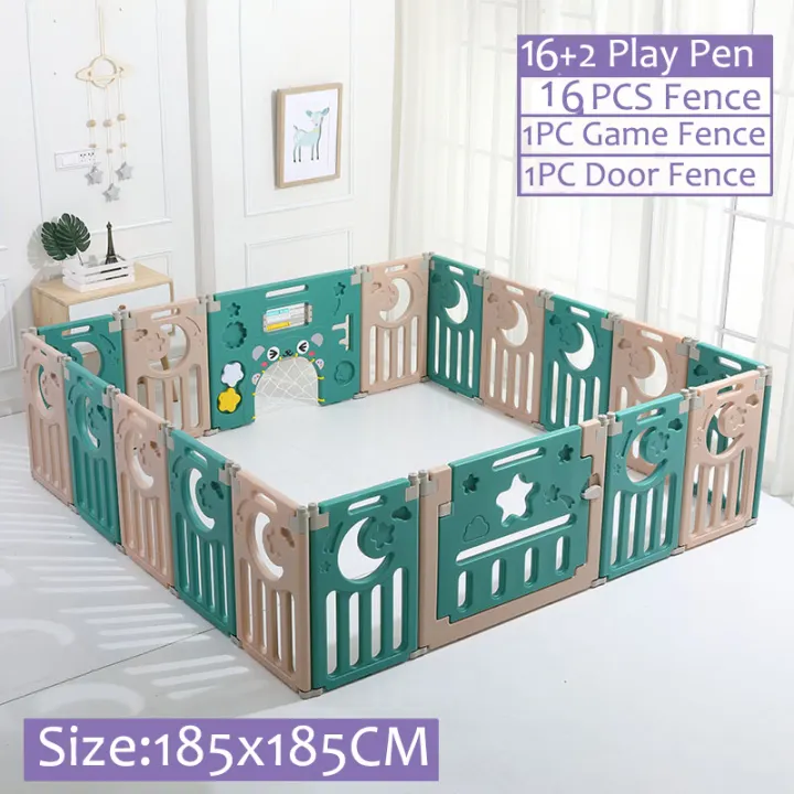 plastic baby pen