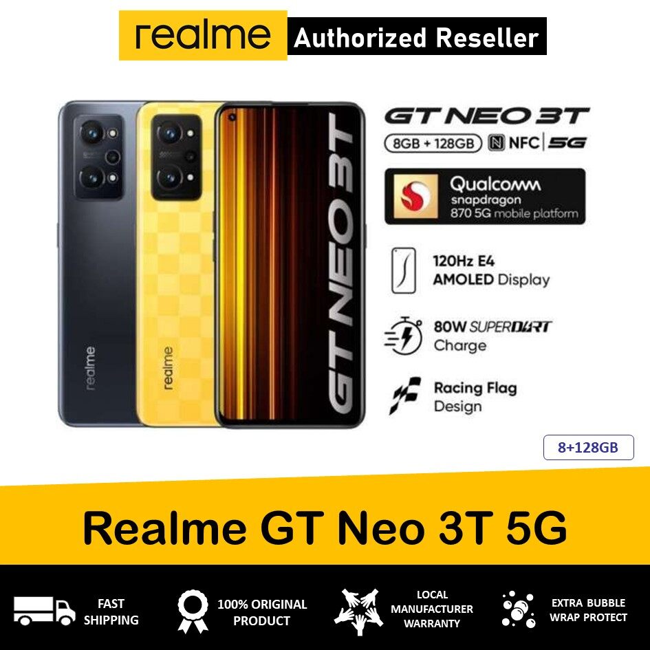 realme gt neo 3t 8 128gb