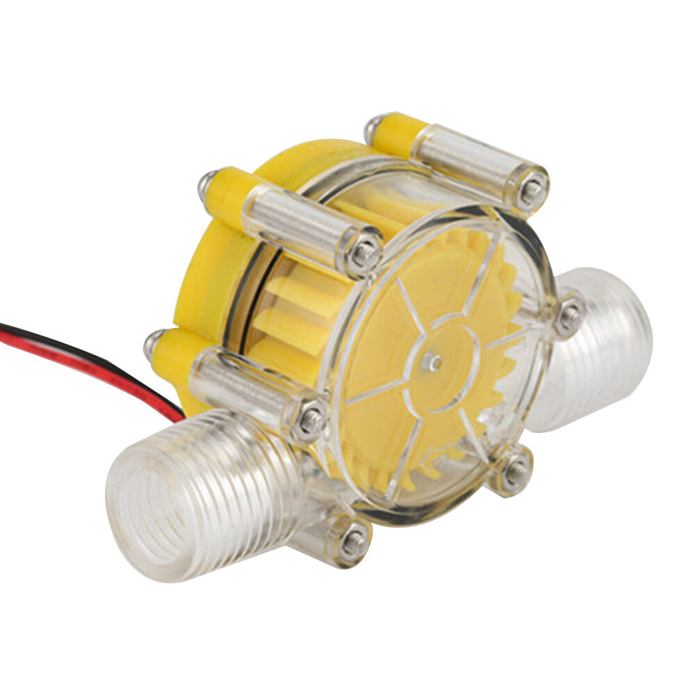 Original Aideepen DC 5V/12V/80V Micro Hydro Generator DC Water Flow Generator Turbine Generator Hydroelectric Tap Water Flow Hydraulic DIY