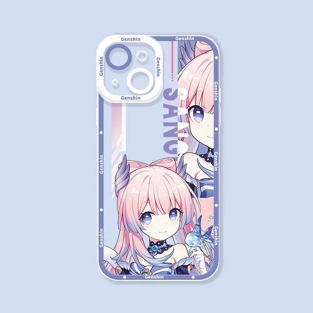 Genshin impact soft silicone case for samsung galaxy a51 a71 a02s a03 a03s a11 a12 a20 a21s a22 a30 a31 a50 a70 a750 clear cover