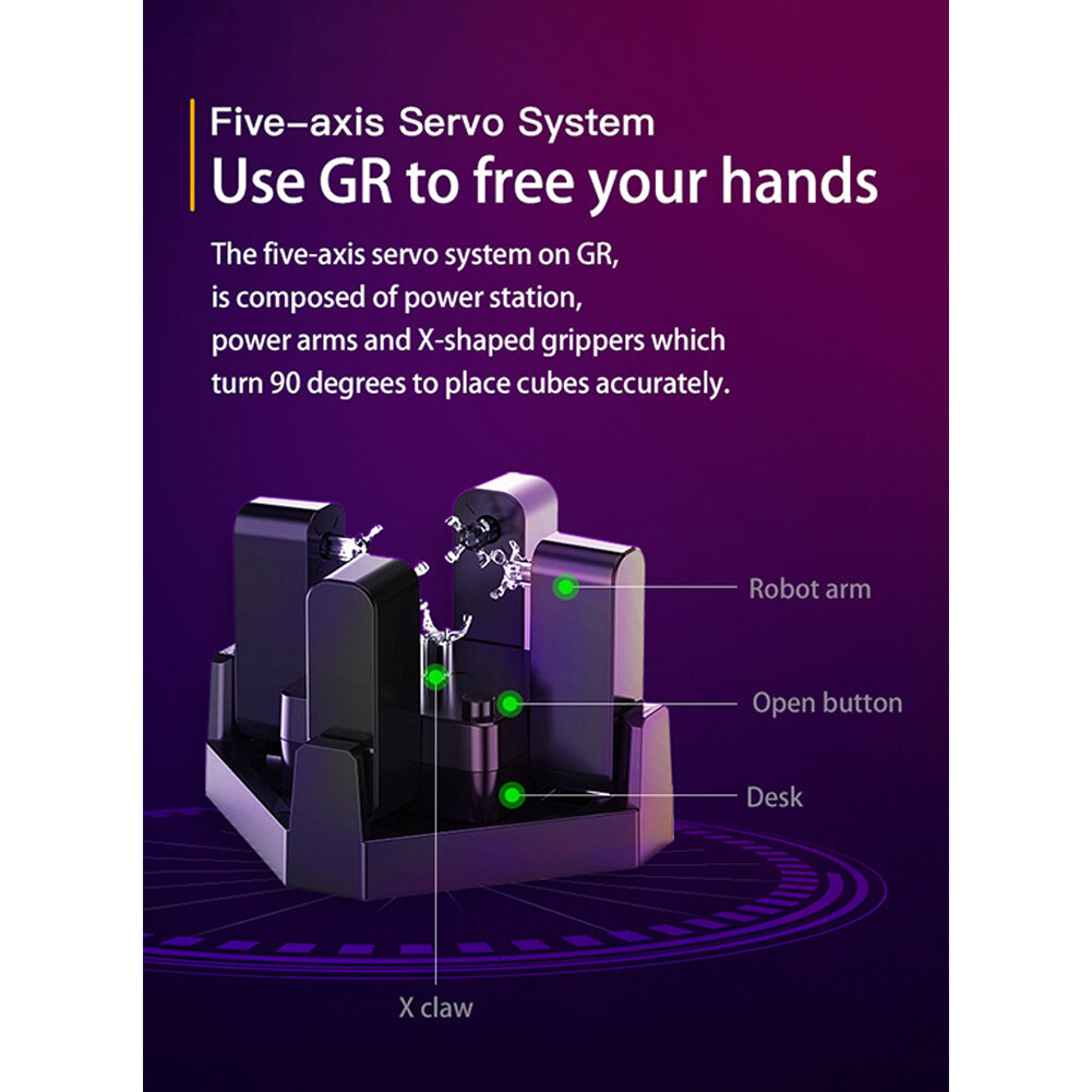 SKDK Gan Robot and Gan356i 3x3x3 Magic Speed Cube Station App GAN 356 i