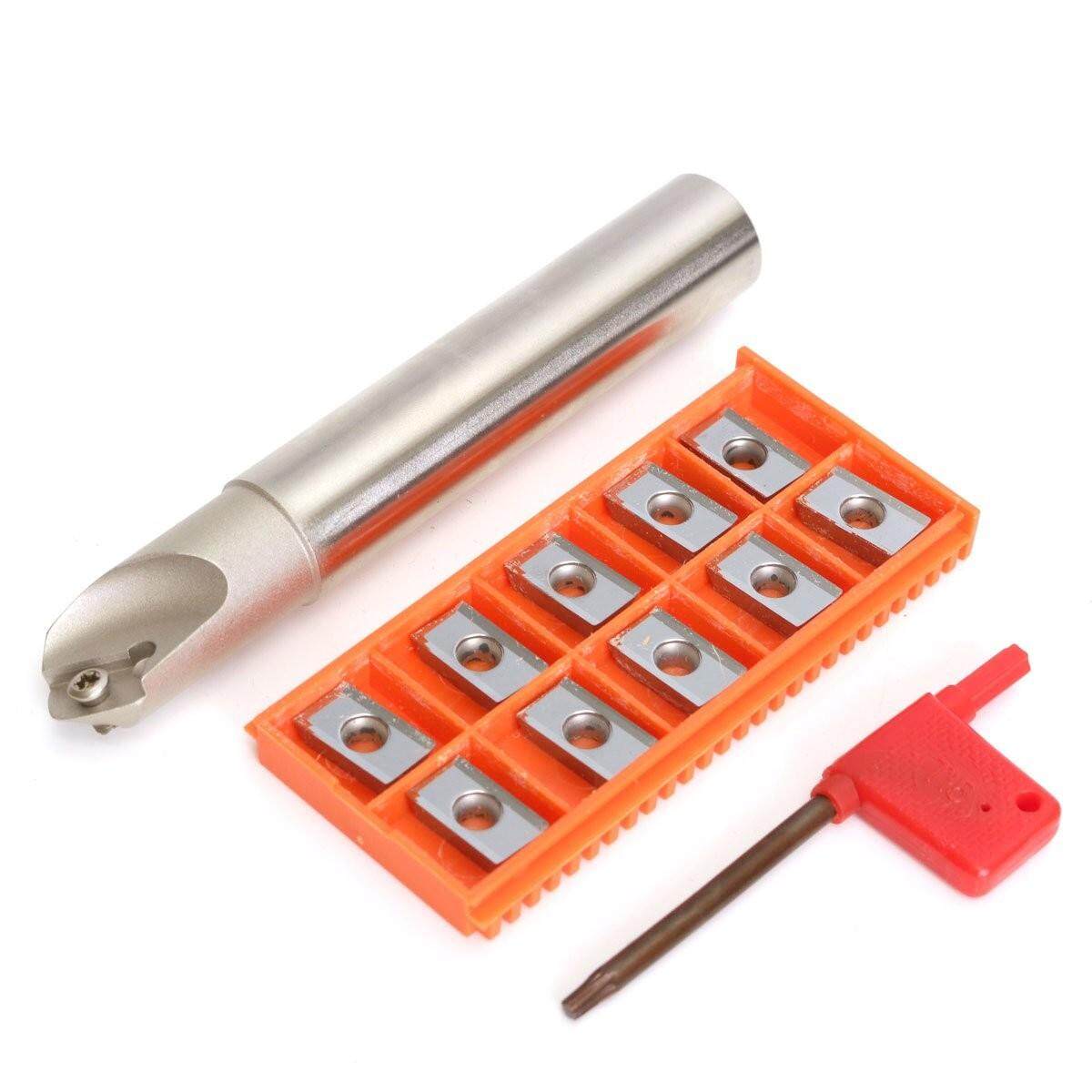 20MM SSK C20-20-130 45 ° Indexable Chamfer Cấp Cối Xay Cắt & 10 Carbide