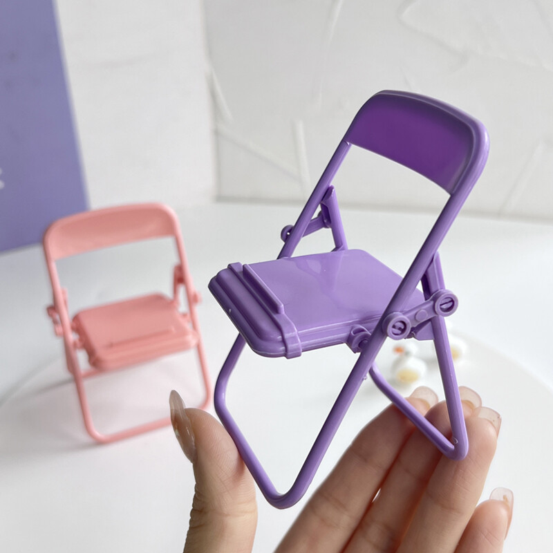 Mini Multi-color Chair Bracket Portable Folding Bracket Mobile Phone Case Accessories