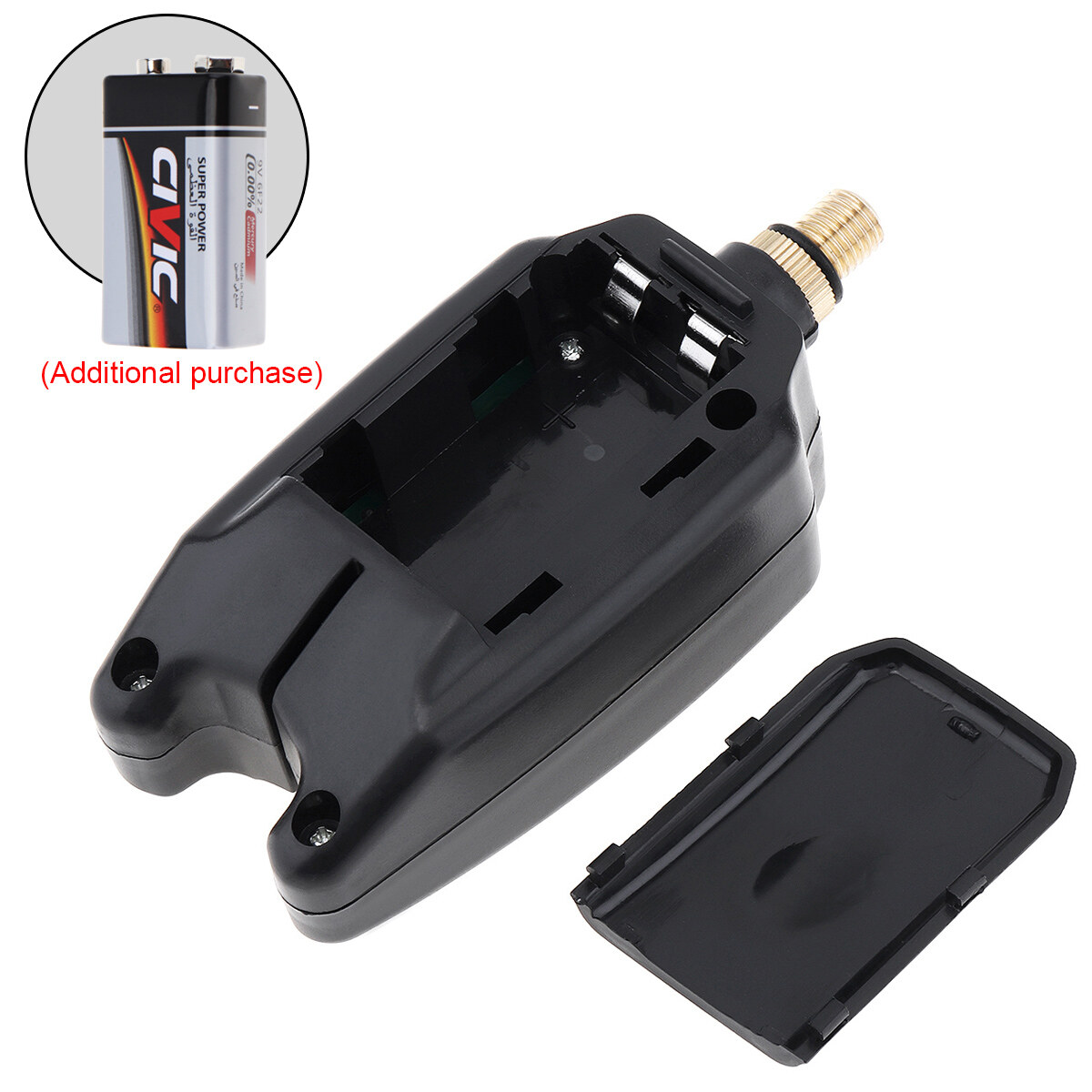 Weihe Electronic Fish Bite Alarm Carp Fishing Bell LED Light Adjustable Tone Volume