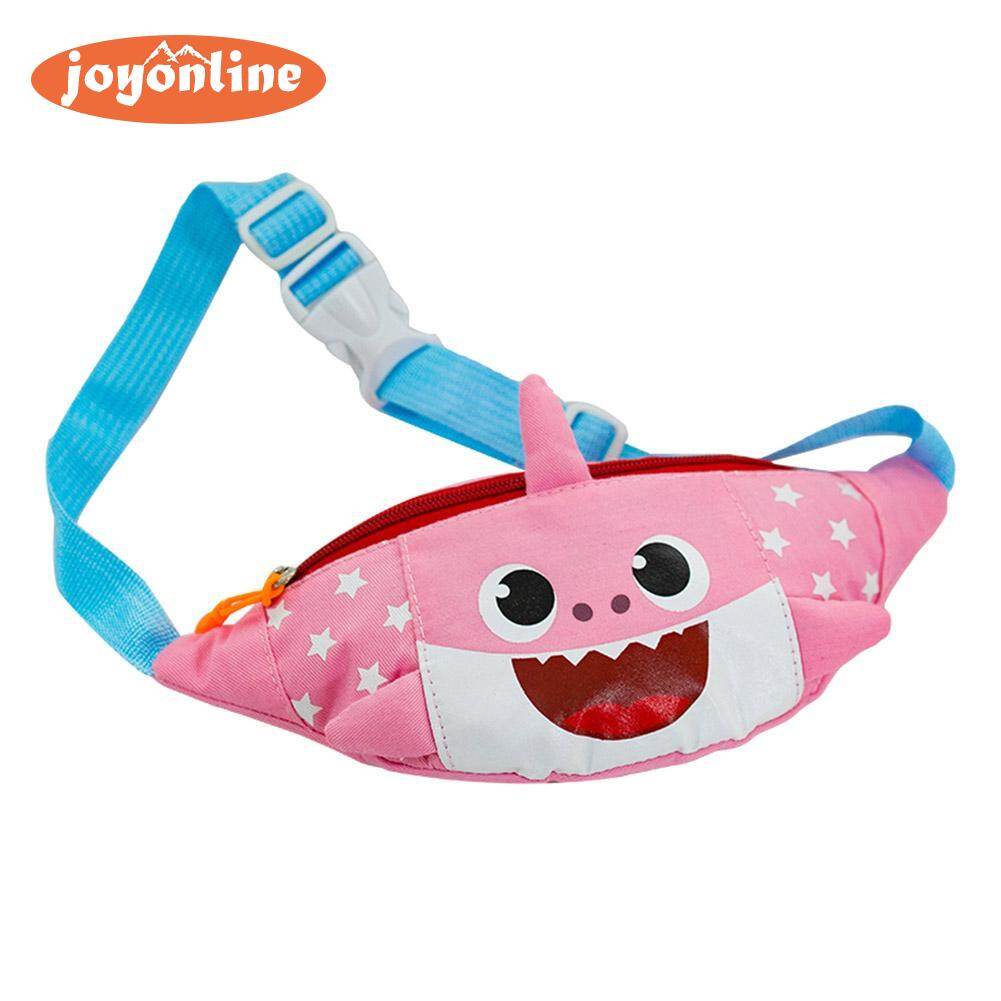 Cute Kids Boys Girls Shark Hobos Shoulder Waist Fanny Chest Crossbody Bags