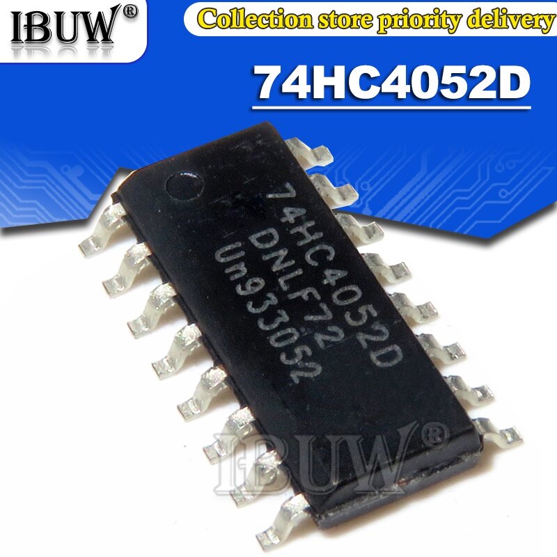 10pcs sn74hc4052d sop16 74hc4052d sop-16 74hc4052 sop logic ic