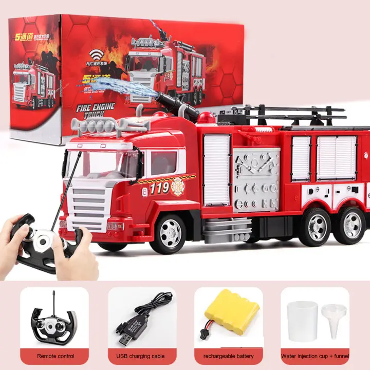 remote control fire engine