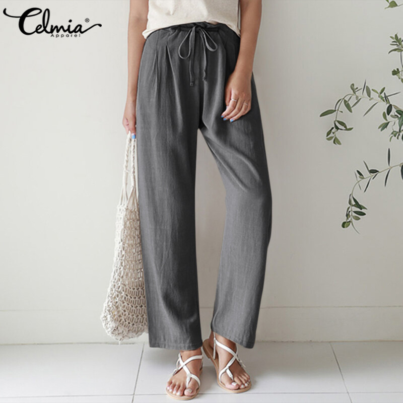 wide leg holiday trousers