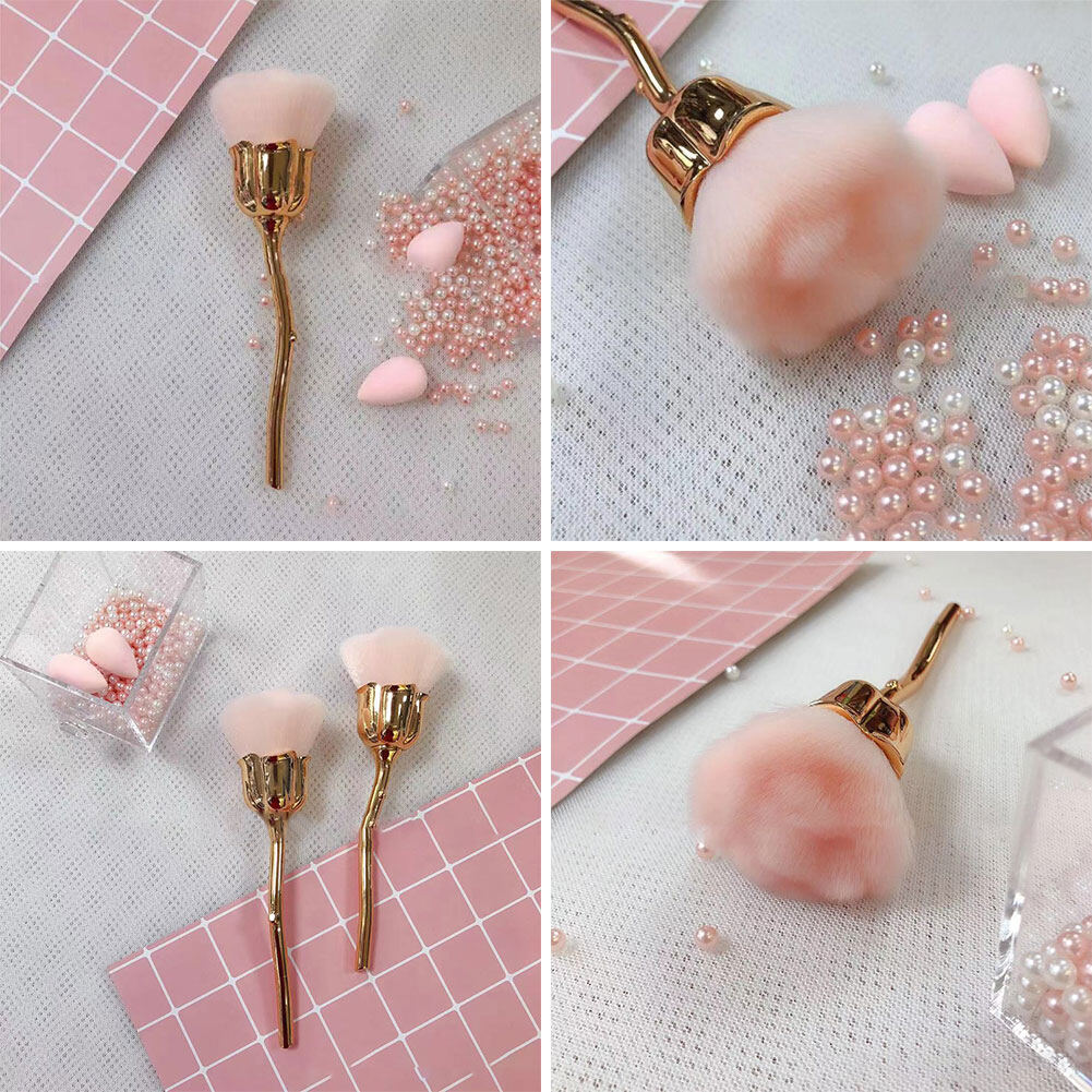 Beautybigbang Hoa Hồng Đầu Bàn Chải Phấn Má Hồng Bàn Chải