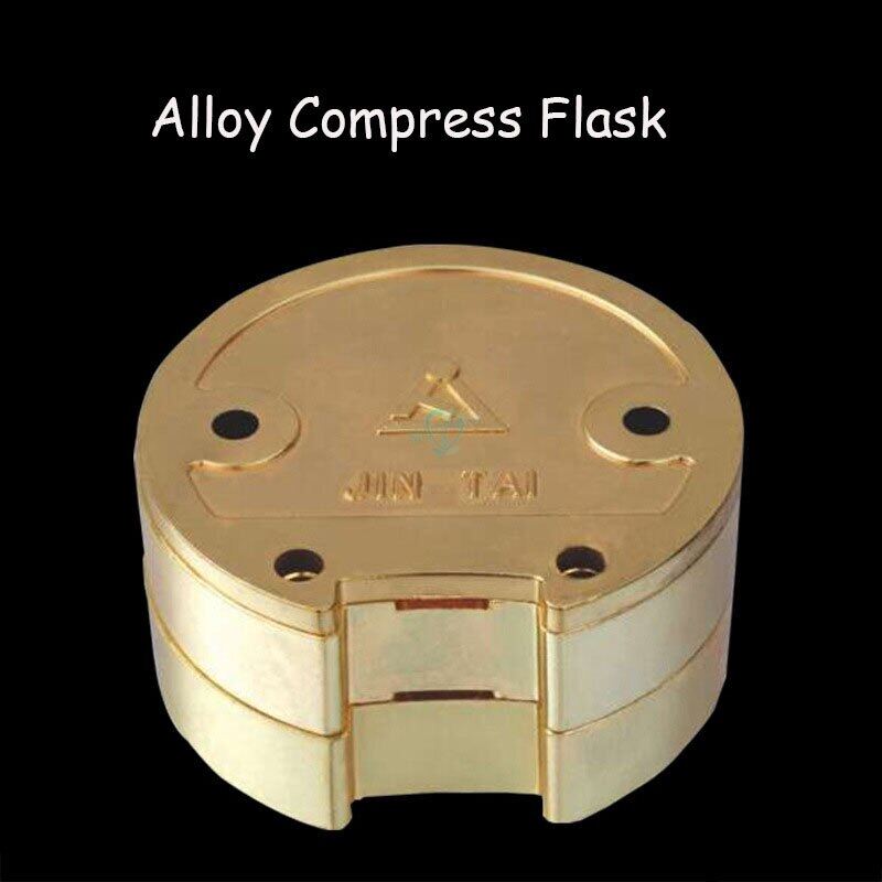 1Pcs Dental Lab Flask NonStick Plaster Zinc Copper Alloy Denture Flask