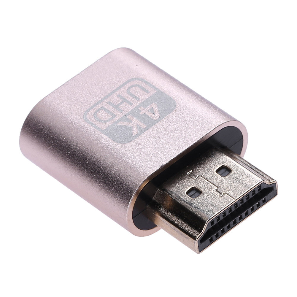 HDMI Dummy Plug Display Emulator Virtual Display DDC EDID Headless Ghost Adapter Computer Parts