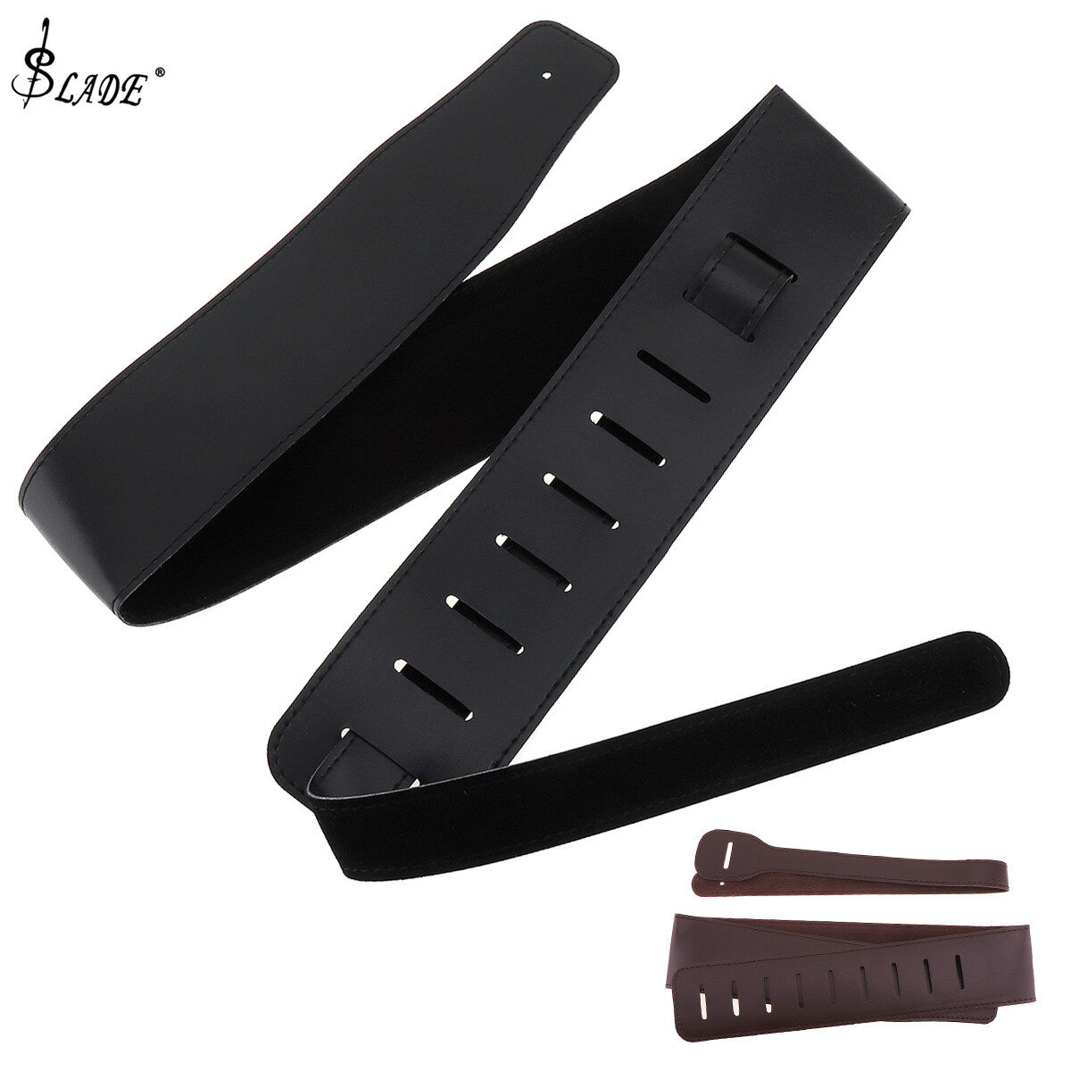 SLADE Adjustable Guitar Strap PU Leather Length 110 -130cm