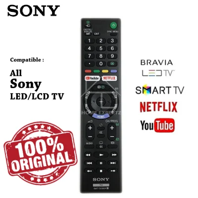 SONY ORIGINAL LED TV REMOTE CONTROL LCD TV REMOTE CONTROL YOUTUBE NEFLIX REMOTE CONTROL RMT-TX300P (COMPATIBLE FOR ALL SONY LCD/ LED TV)