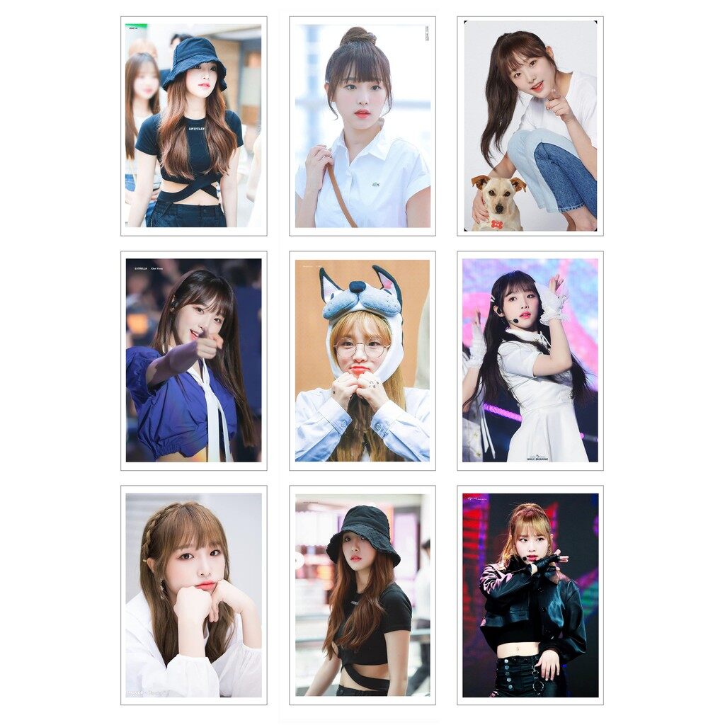 Lomo card ảnh choi yena - izone