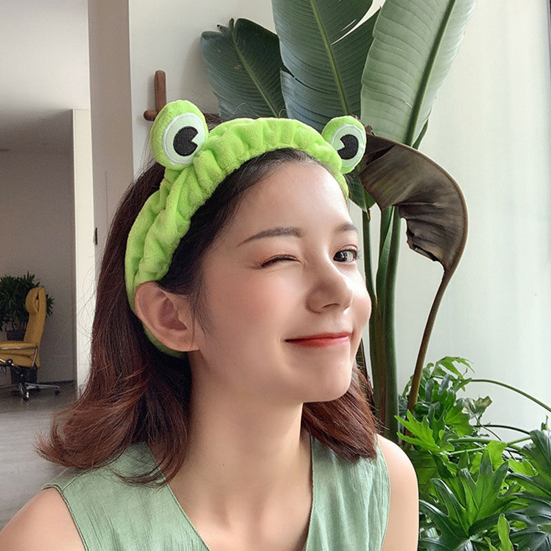 Funny Frog Stretchy Headband For Women