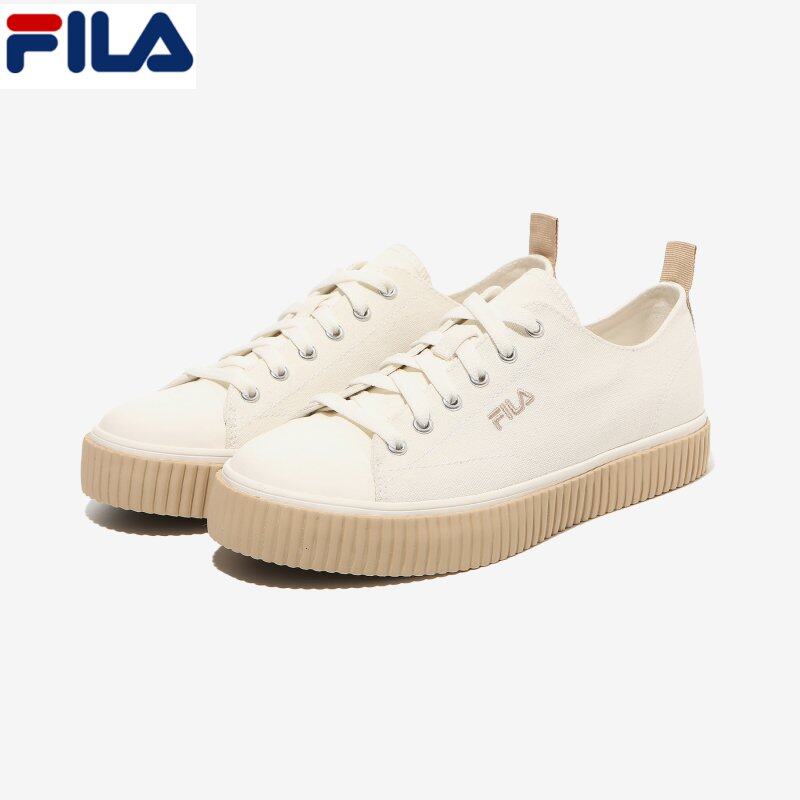 FILA Korea Fila Unisex Layer 2 Colors White Beige Shoes Size mm Lazada