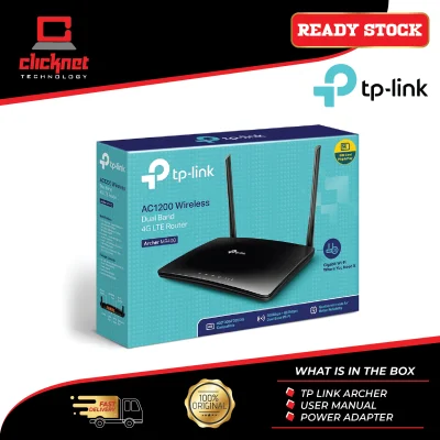 TP-Link (ARCHER MR400) AC1200 WIRELESS DUAL BAND 4G LTE ROUTER
