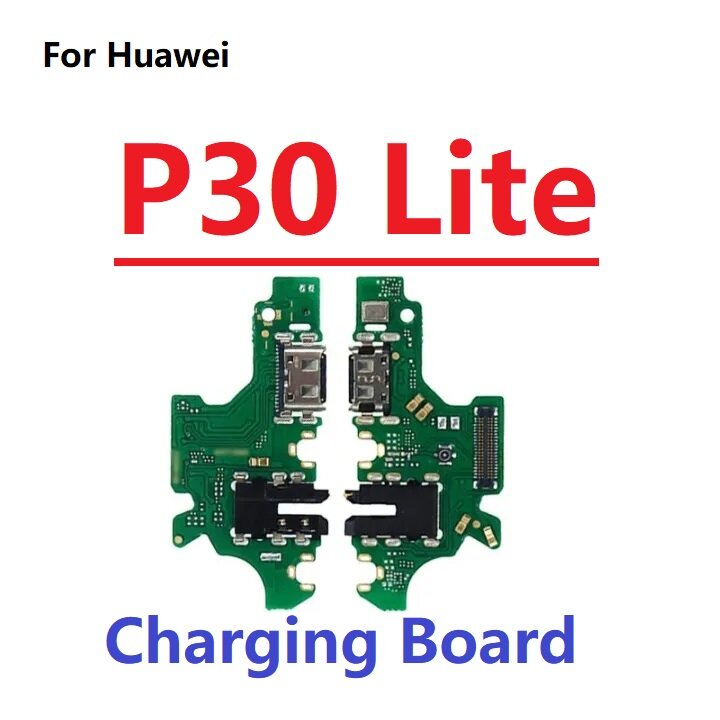 Usb charger connector microphone usb charging port board flex cable for huwei p30 p30 pro p30 lite