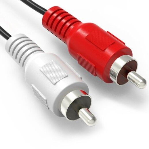 【1.2M】 3.5mm Stereo Audio Aux to 2 RCA L/R Cable