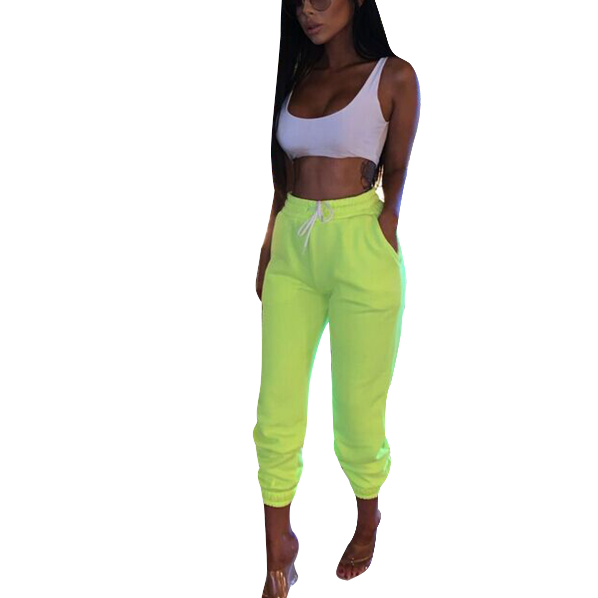 sweetboxe]Womens Ladies Joggers 