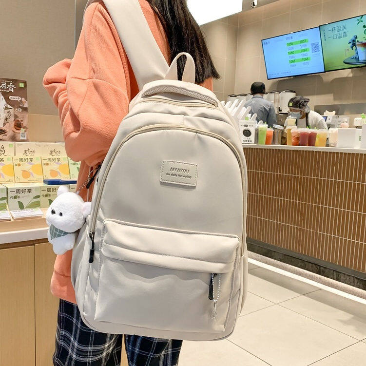 Korean high school backpack best sale