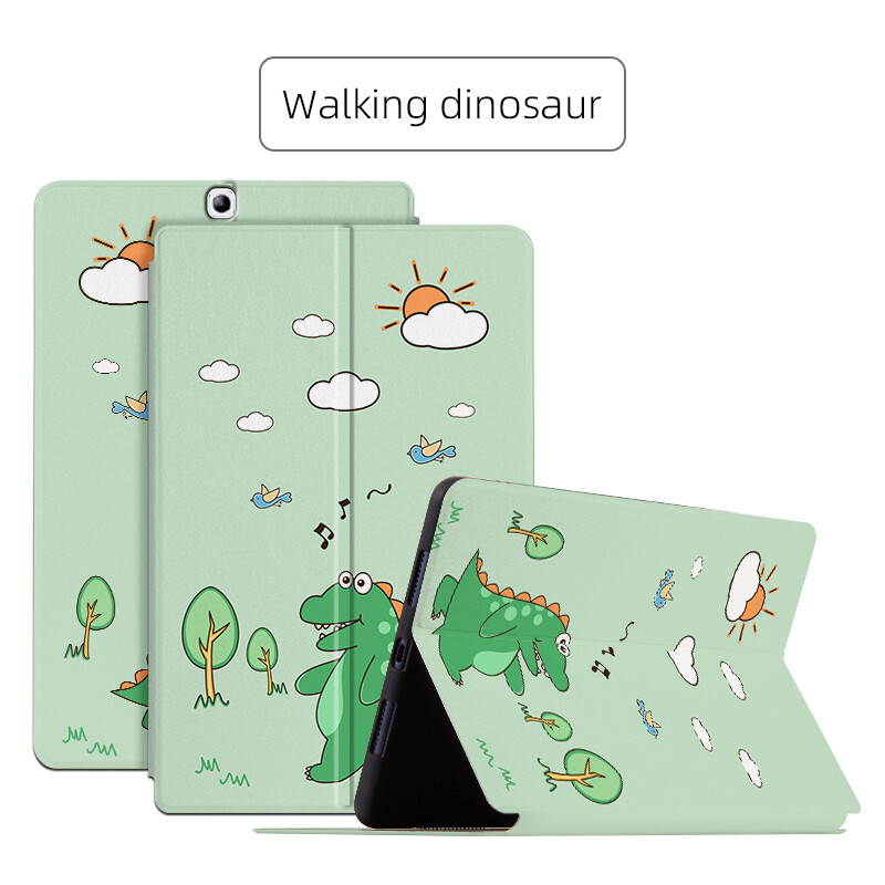 For samsung galaxy tab s2 8.0 sm-t715 sm-t710 sm-t719n sm-t719 sm-t715y sm-t719y sm-t713 tablet protective case fashion pattern cartoon anime flip stand cover