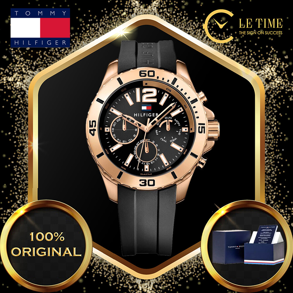 tommy hilfiger multi dial watch