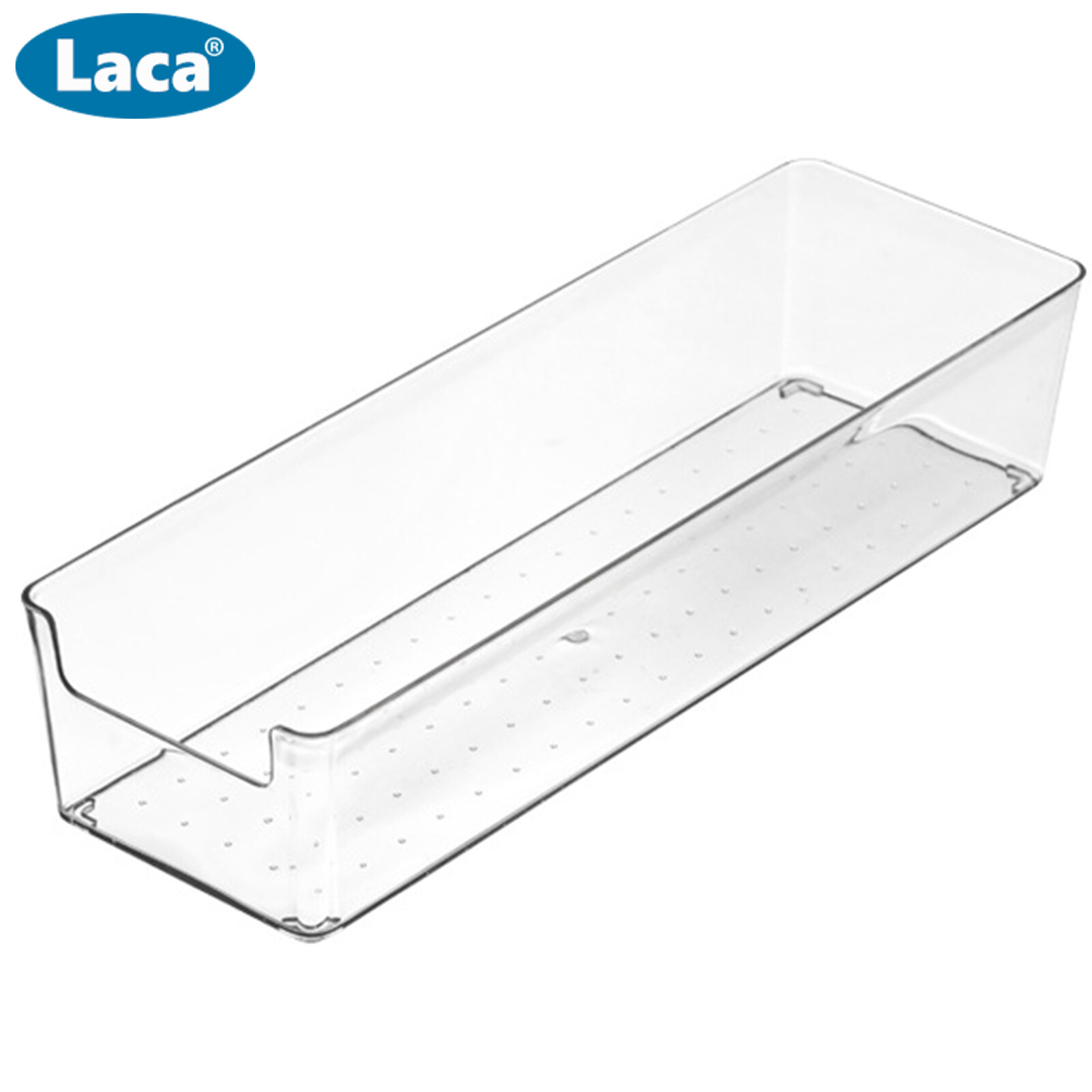Laca Multi-purpose Sturdy Drawer Storage Case Plastic Practical Large Capacity Drawer Storage Box for Home