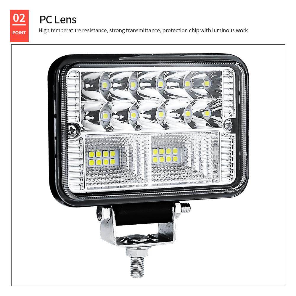 Car Trucks LED Work Light 6000K White 12V 24V Auto Super Bright Headlight Bulbs