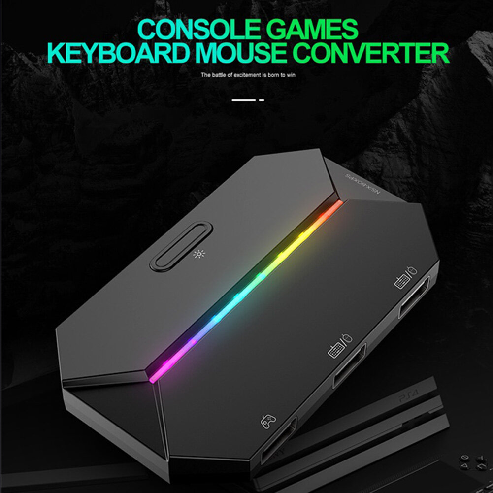 G6L Gaming Keyboard Mouse Converter Controller Adapter for Switch Xbox One PS3 Accessories